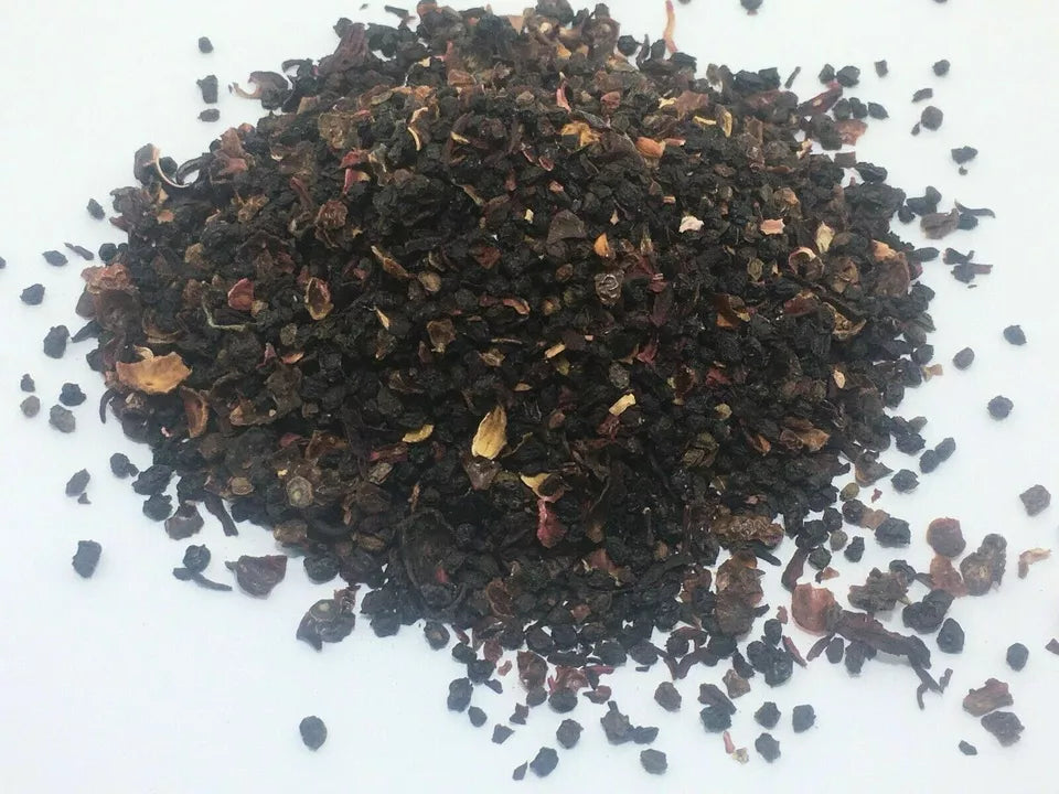 20 X Elderberry Rosehip Hibiscus 🌺 *immune system boost* Tea bags UNBLEACHED