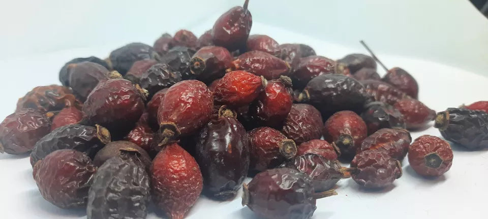 100% Rosehip whole fruit 🌹 wild harvested  Rosa canina Dried loose herb herbal tea