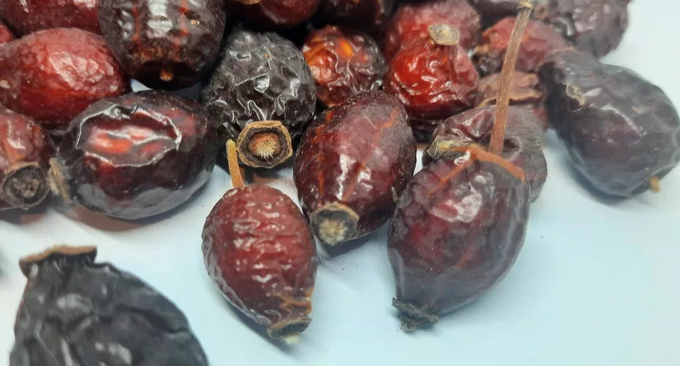100% Rosehip whole fruit 🌹 wild harvested  Rosa canina Dried loose herb herbal tea