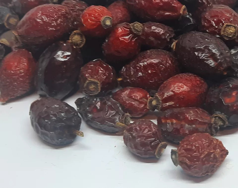 100% Rosehip whole fruit 🌹 wild harvested  Rosa canina Dried loose herb herbal tea